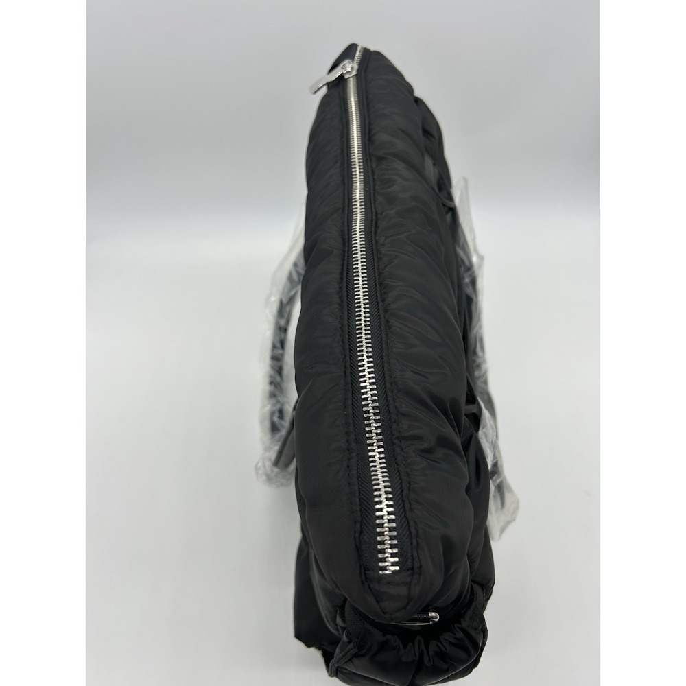 iPack Puffy Fashion Tote Bag NWT Black Travel Overnight Weekender Carry On Gym - Picture 6 of 12